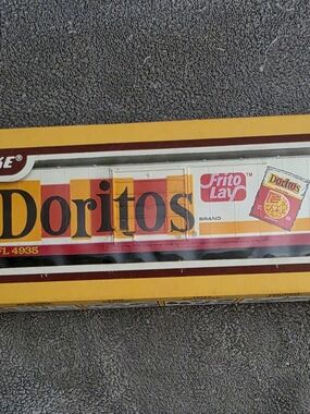 ^ Vintage Life Like HO Scale Doritos Billboard Train Box Car 8424